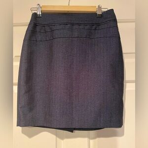 The Limited Navy Pencil Skirt